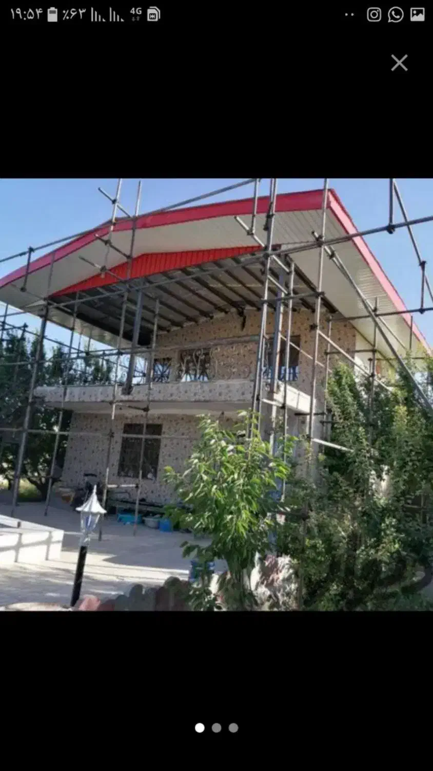 داربست معراج.برادران ساکی.|خدمات پیشه و مهارت|دورود, |دیوار