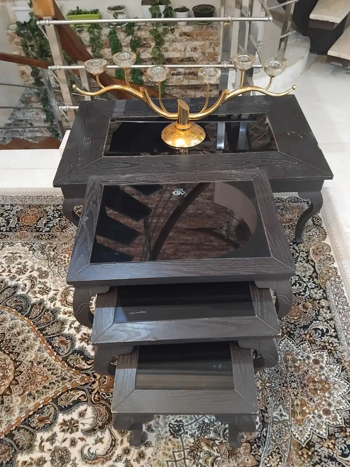 میز وسط خوبی مشکی|مبلمان خانگی و میز عسلی|اهواز, کیان اباد|دیوار