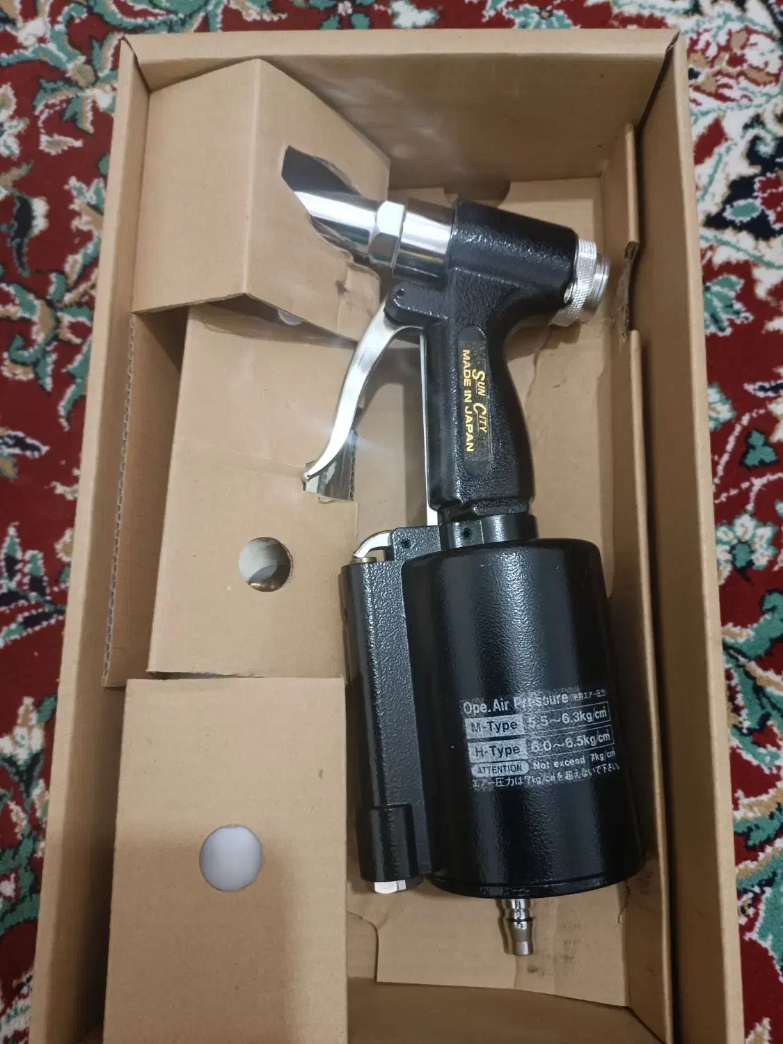 دریل و پیچ گوشتی و پرچ کن بادی spژاپن|ابزارآلات|ری, صالح آباد جنوبی (باغ رضوان)|دیوار