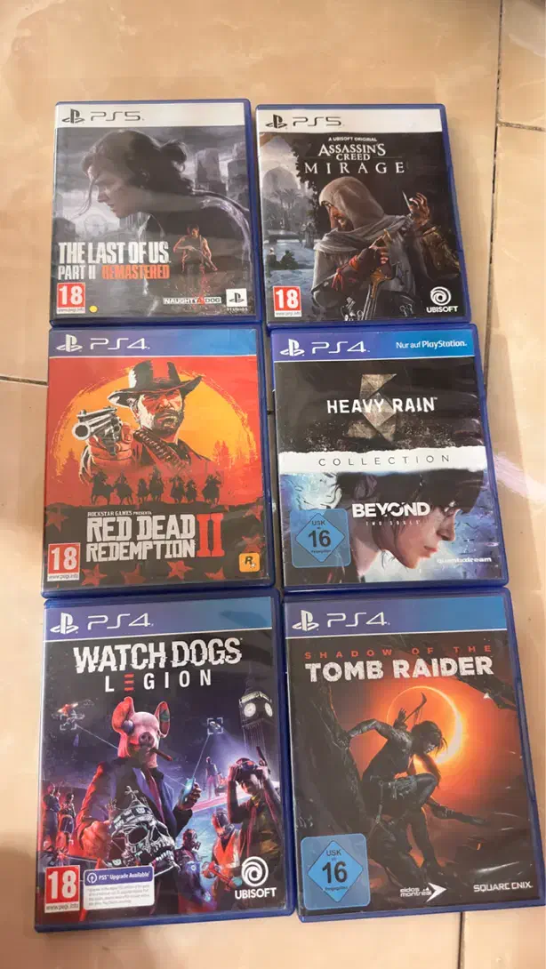 بازی ps4 ps5|کنسول، بازی ویدئویی و آنلاین|اصفهان, وحید|دیوار