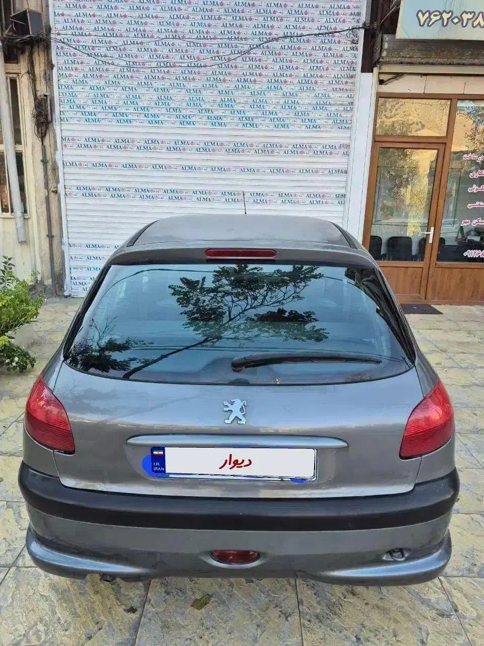 پژو 206 مدل90 خاکستری|خودرو سواری و وانت|جاجرود, |دیوار