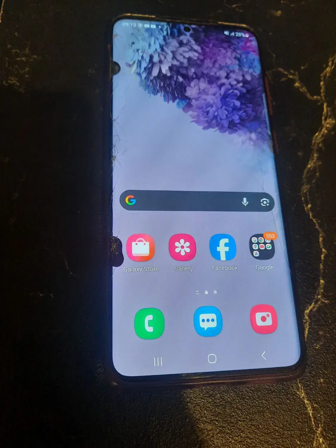 گوشی سامسونگ s20 پلاس 5g|موبایل|تهران, اختیاریه|دیوار