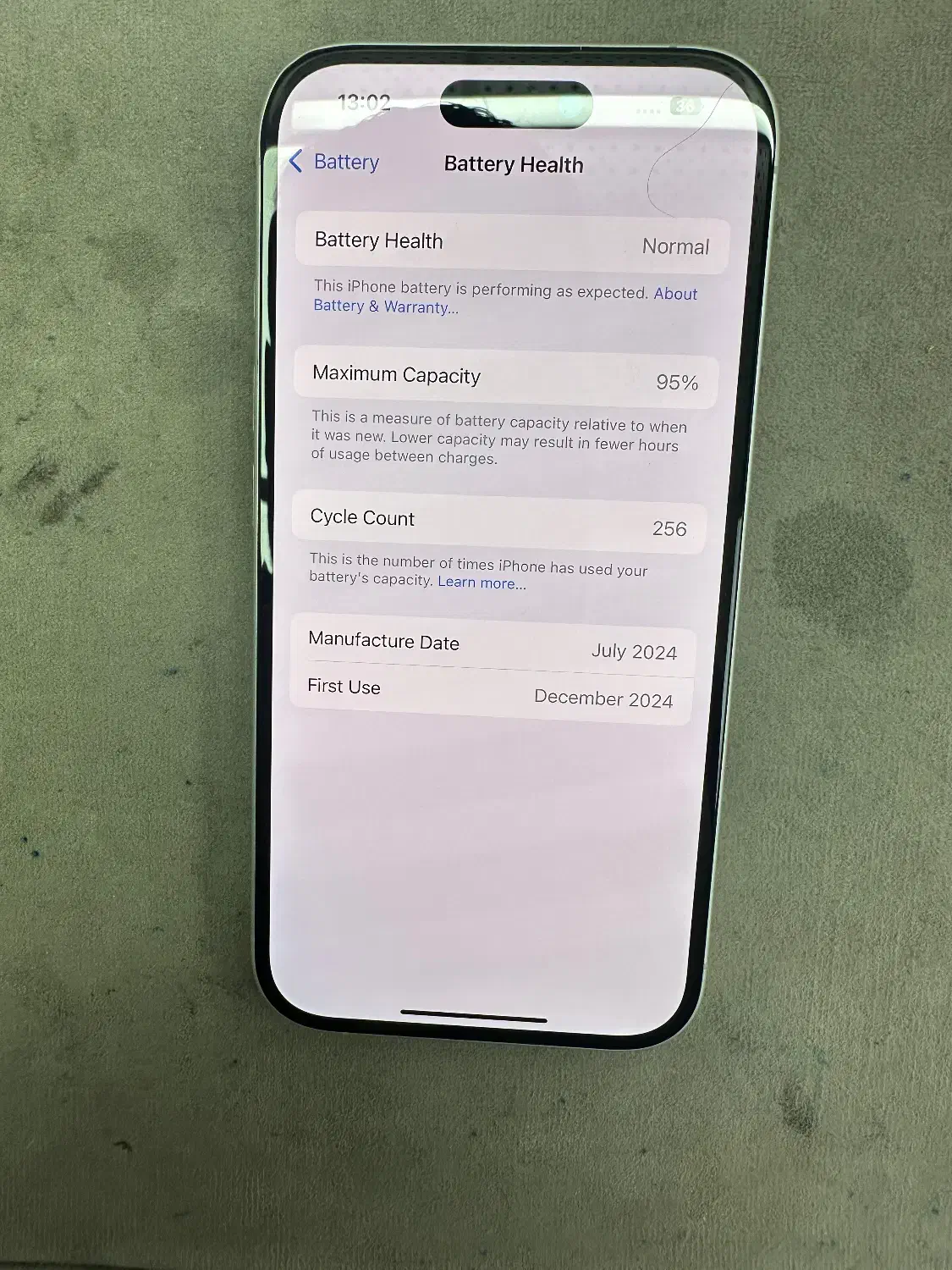 ایفون 16 نرمال ch حافظه 128 گیگ|موبایل|فردیس, شهرک شهید حسینی|دیوار