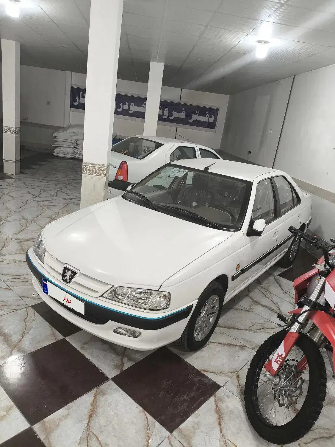 پژو پارس تیوفایو سیمی مدل 96 30تا کارکرد خشک|خودرو سواری و وانت|سنندج, |دیوار