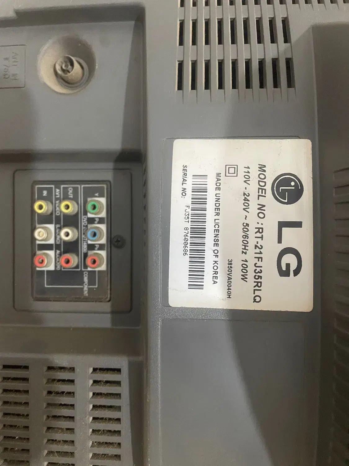 تلوزیون ۲۱ اینچ ال جی|تلویزیون و پروژکتور|کنارک, |دیوار