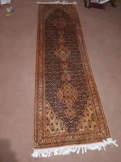 فرش اعلایه دستباف تبریزیه قدیمی تمیزو سالم|فرش|بجنورد, |دیوار