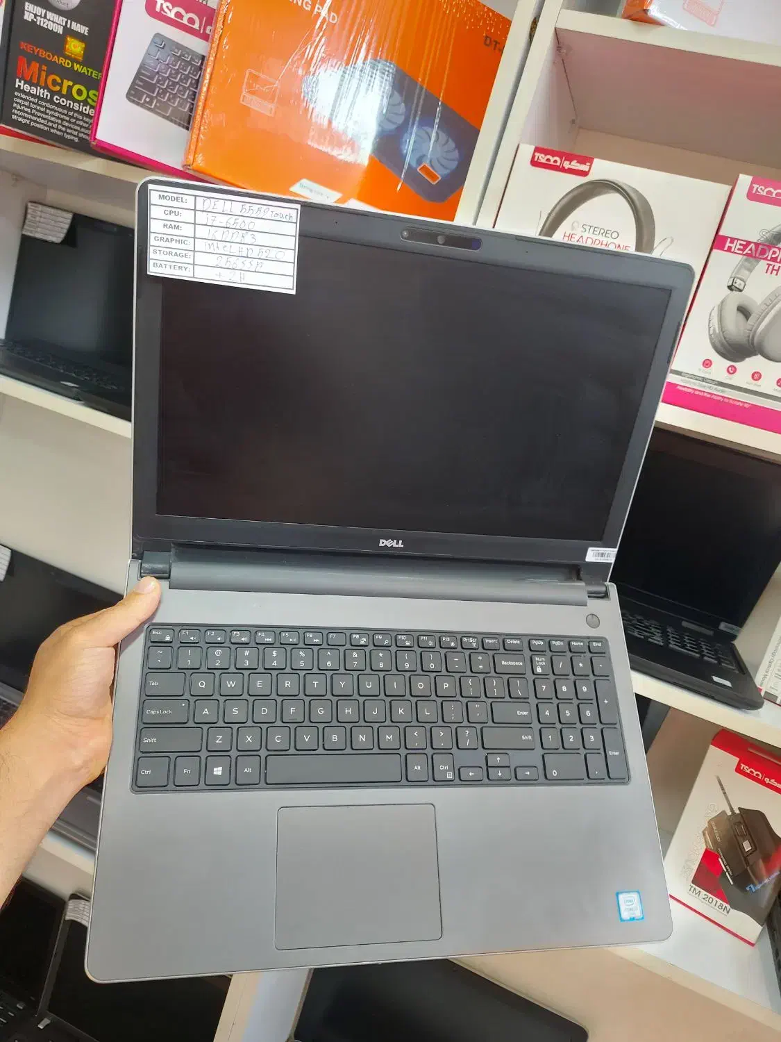 لپتاپcore i7رم8هاردssdتاچ  کاملانوباکارتن15.6|رایانه همراه|تهران, پونک|دیوار