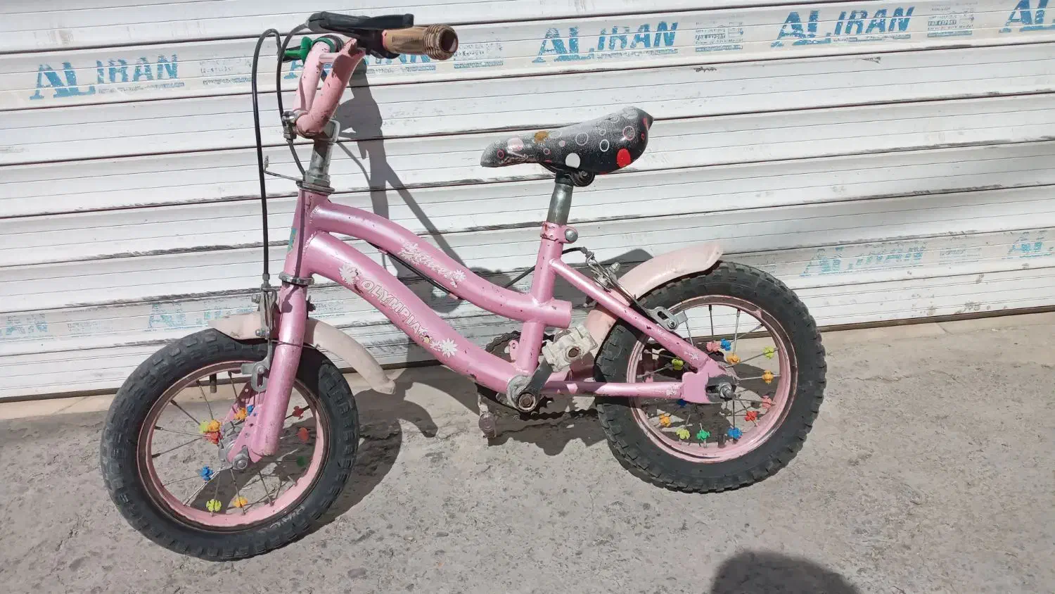 دوچرخه ۱۲  دخترانه صورتی|دوچرخه، اسکیت، اسکوتر|سنندج, |دیوار