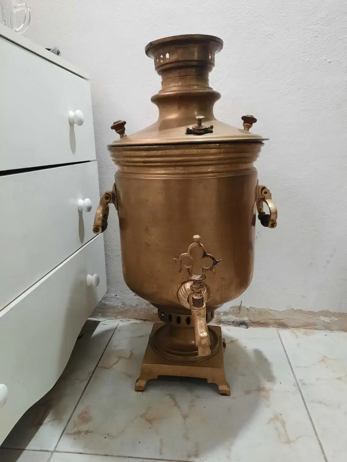 سماور زغالی ۲۵لیتری|سماور، چای‌ساز، قهوه‌ساز|نوشهر, |دیوار