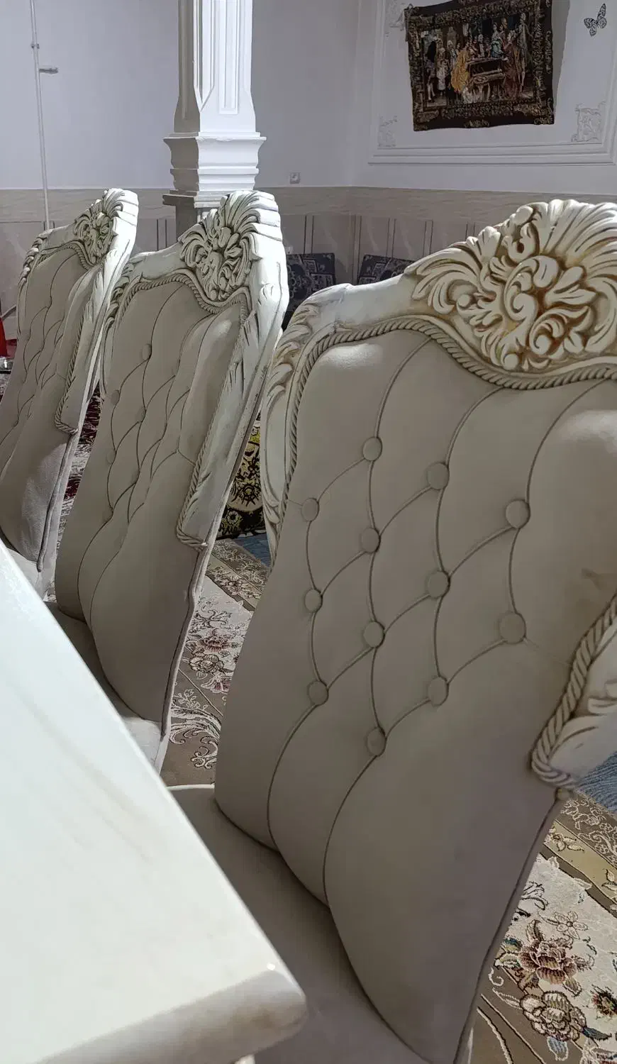 میز غذاخوری|میز و صندلی غذاخوری|خرمدره, |دیوار