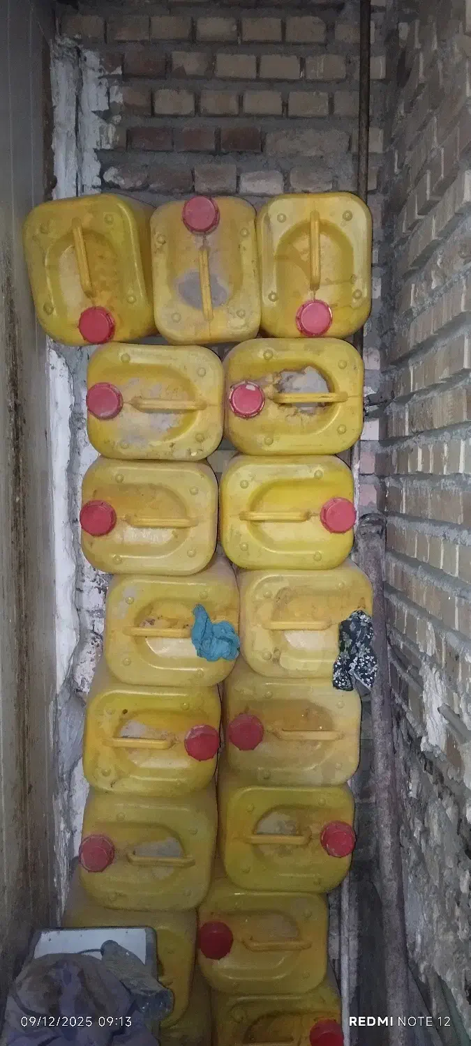 دبه ۲۰ لیتری مواد یک ضخیم|ظروف نگهدارنده، پلاستیکی، یکبارمصرف|گنبد کاووس, |دیوار