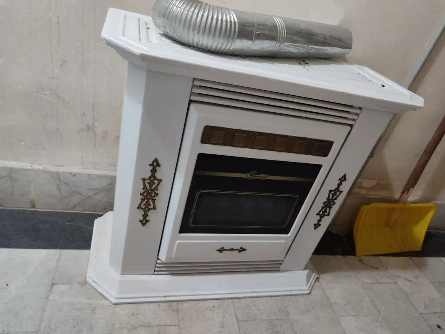 بخاری سفید|بخاری، هیتر، شومینه|مشهد, شفا|دیوار