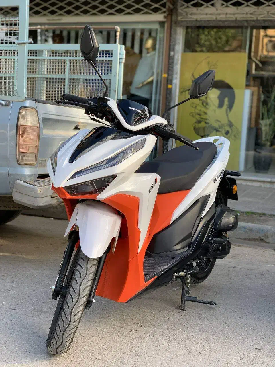 موتورطرح کلیک کویر۱۵۰|موتورسیکلت|آشخانه, |دیوار