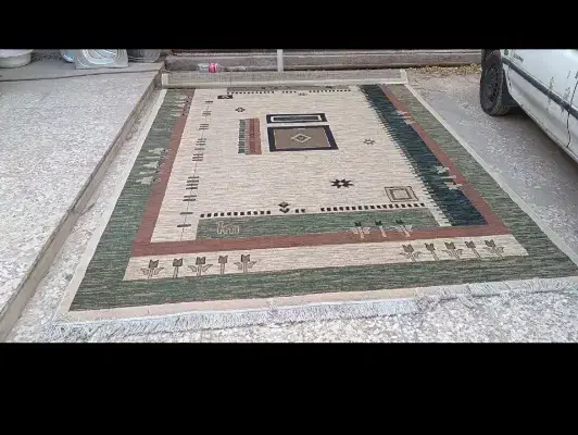 قالی 9متری ساعت ایستاده کازطرح فر|فرش|کارون, |دیوار