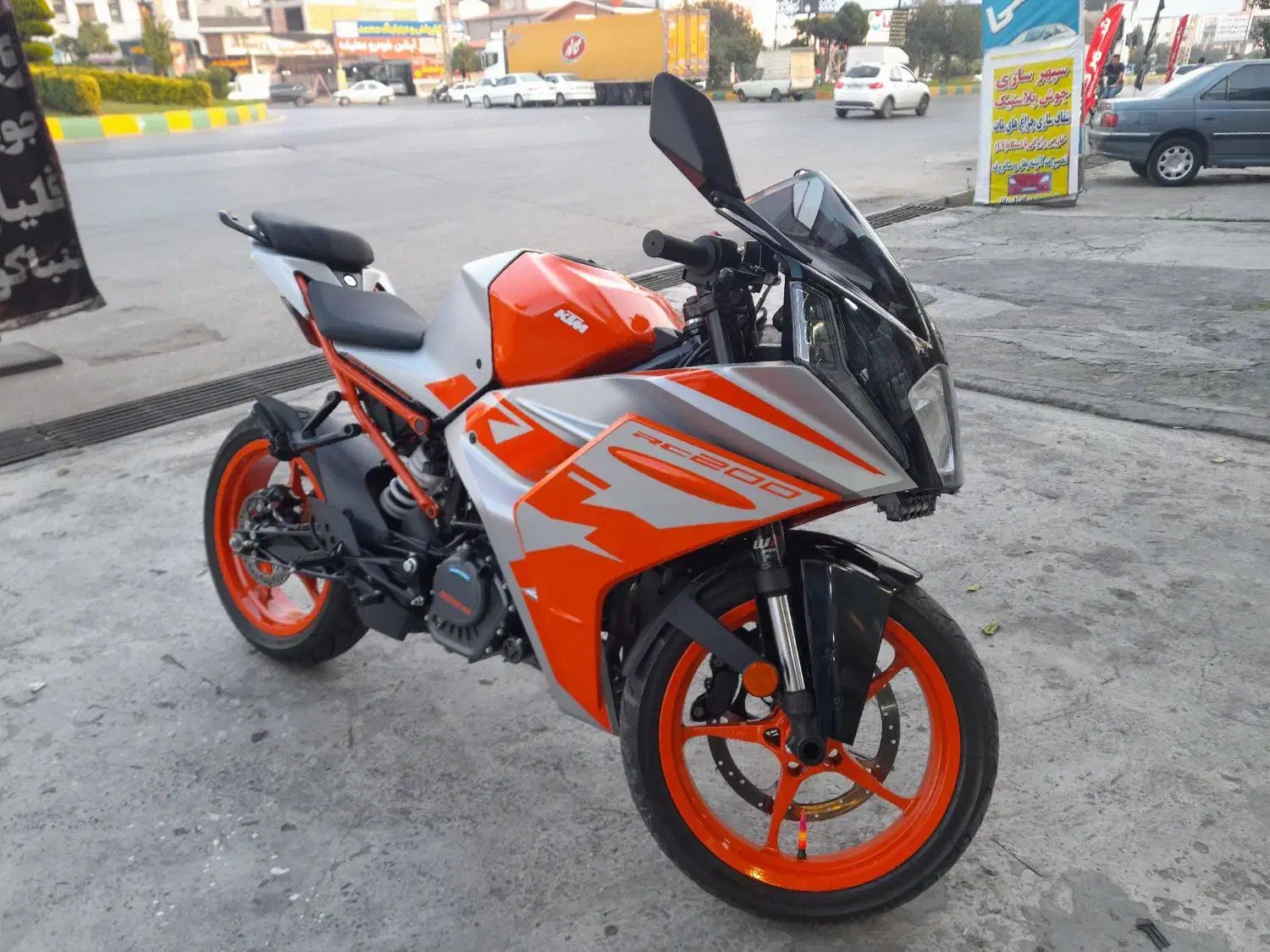 ktm rc200 اقساطی یا معاوضه با خودرو|موتورسیکلت|تهران, دروازه شمیران|دیوار
