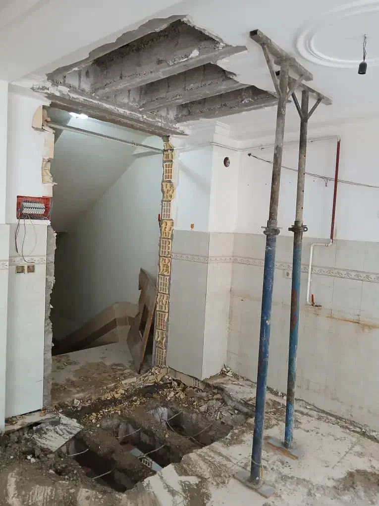 تخریب داخلی ساختمان کلی وجزیی تمام نقاط|خدمات پیشه و مهارت|تهران, جیحون|دیوار