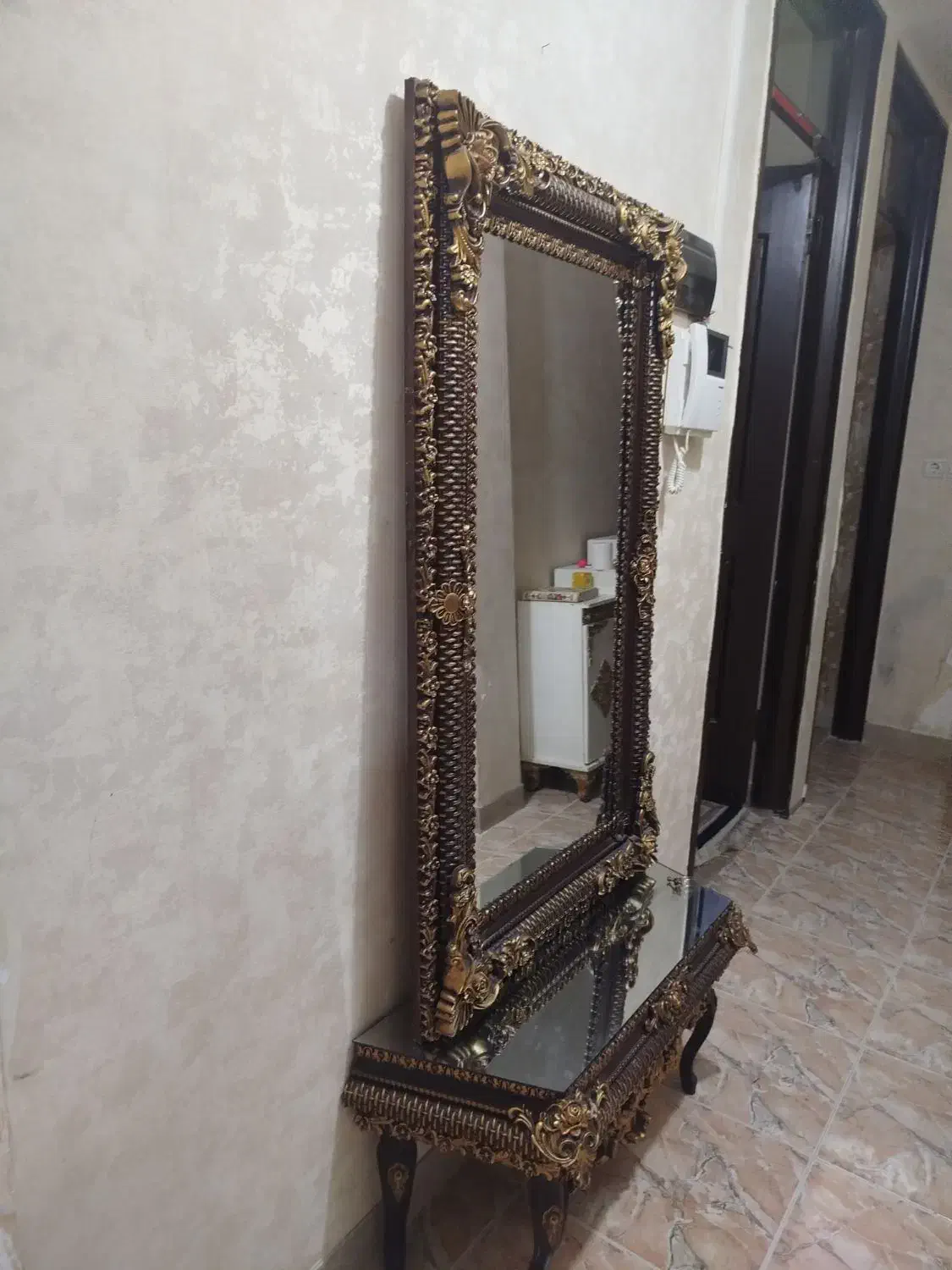 آیینه کنسول|بوفه، ویترین، کنسول|کازرون, |دیوار