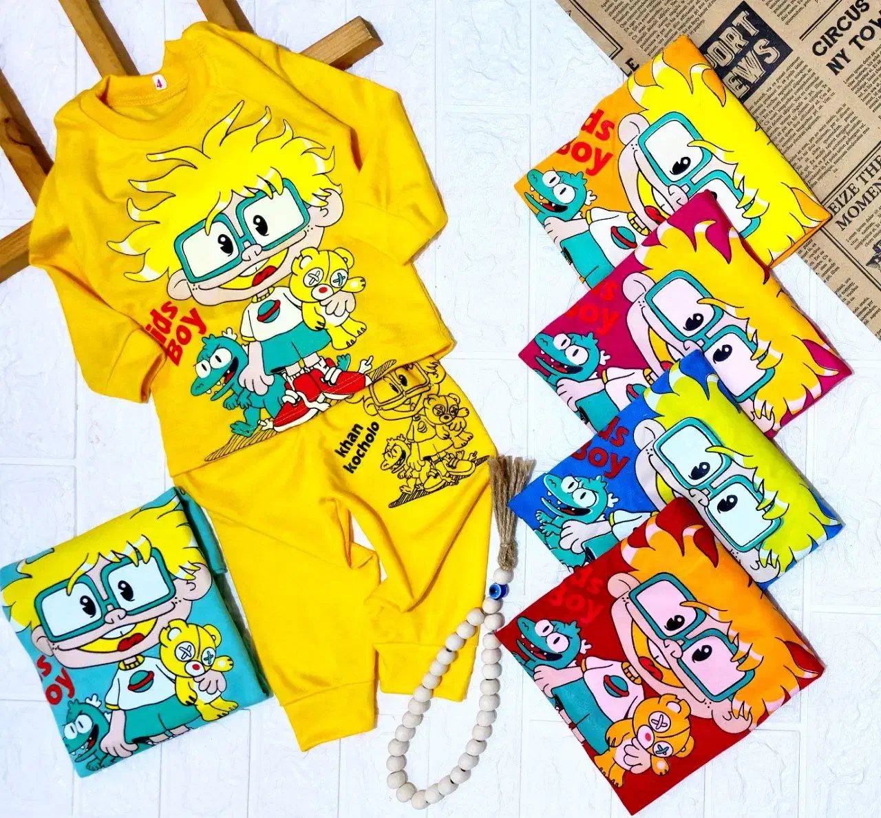 ست بلوز و شلوار نخی|کفش و لباس بچه|رباطکریم, نصیرشهر|دیوار