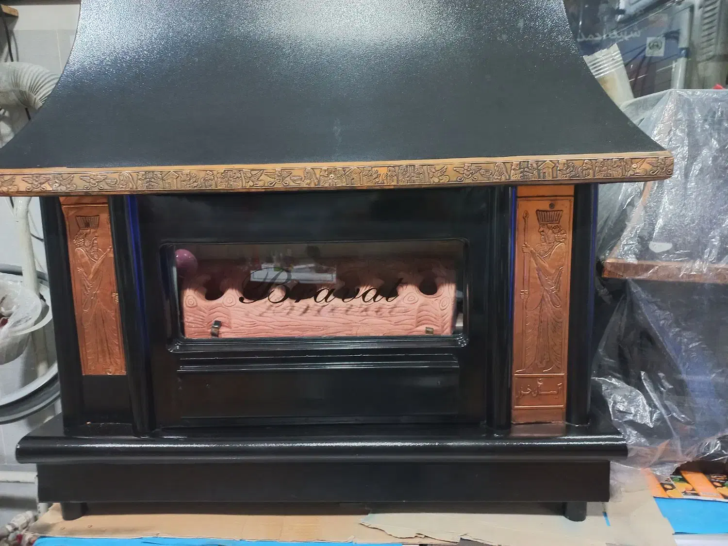 بخاری شومینه خلیی خوب بزرگ درهد نو|بخاری، هیتر، شومینه|قدس, شهرقدس|دیوار