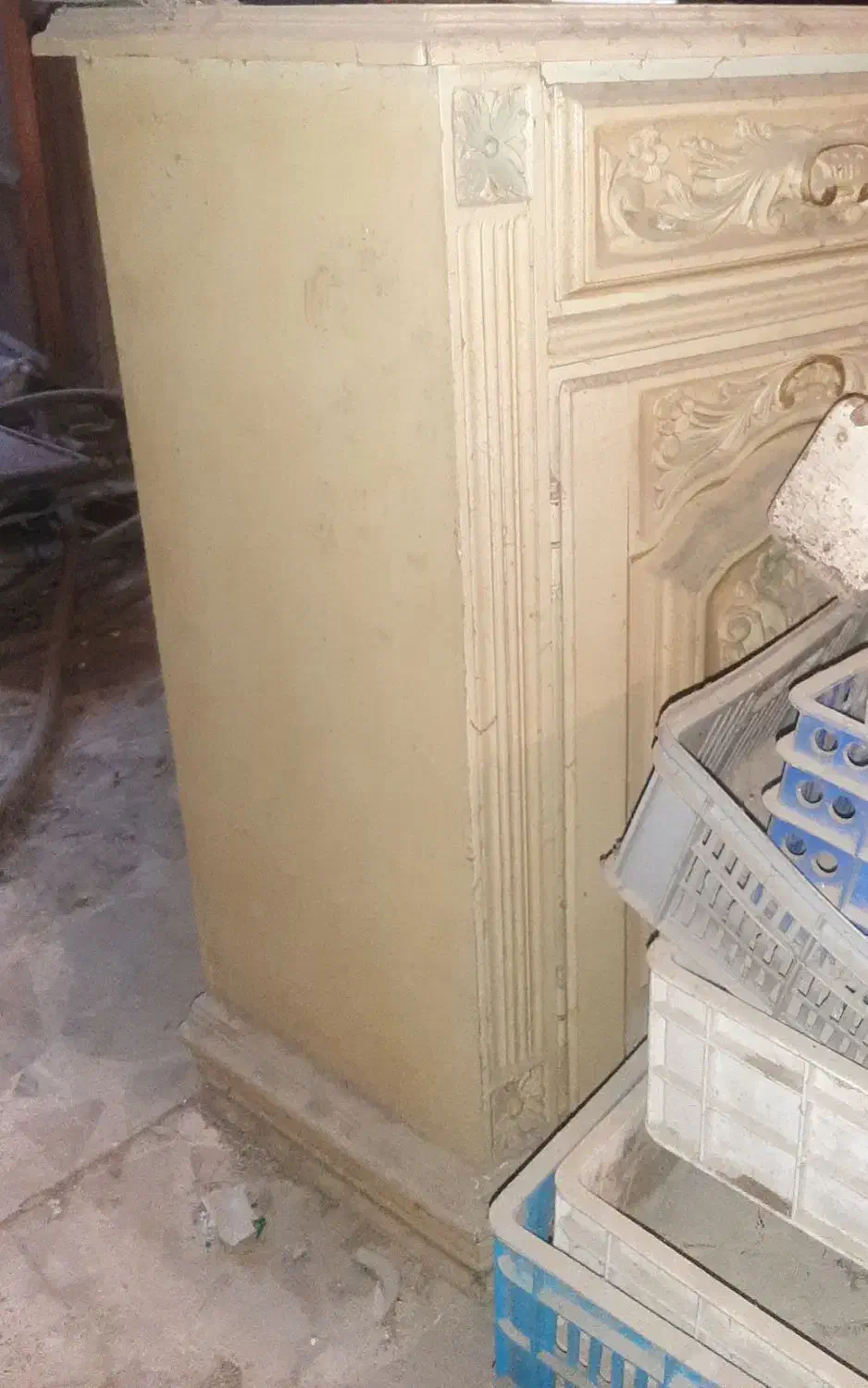 بوفه|بوفه، ویترین، کنسول|بابل, |دیوار