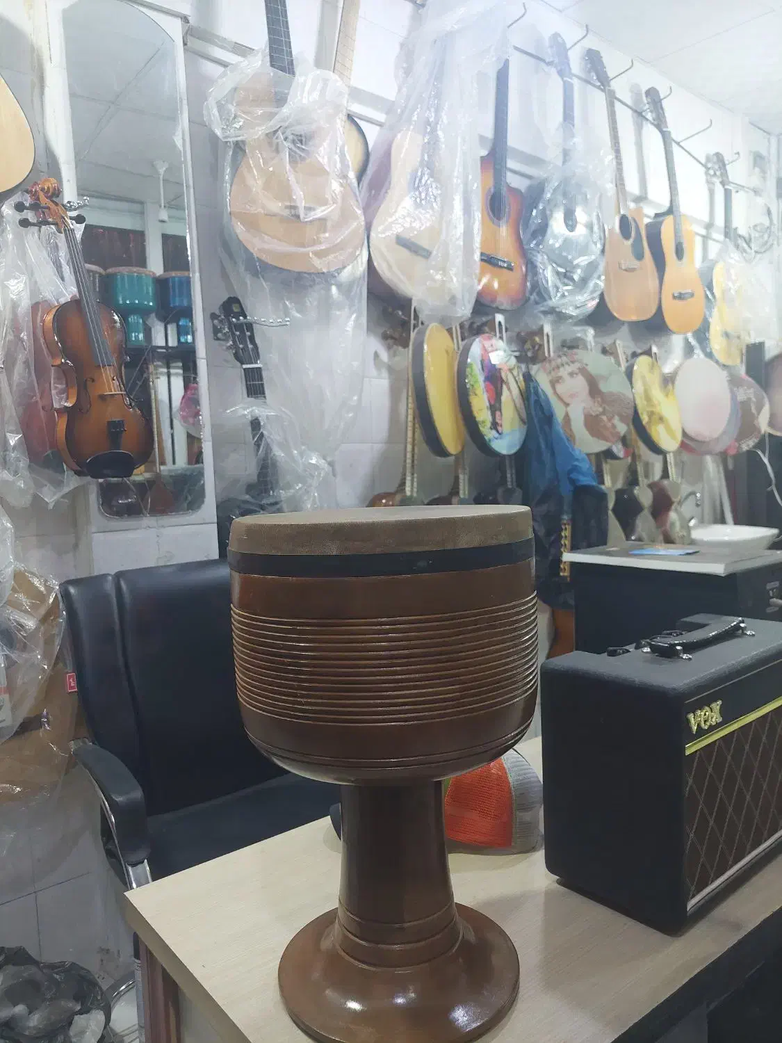 تنبک پوست شتر|درام و پرکاشن|جهرم, |دیوار
