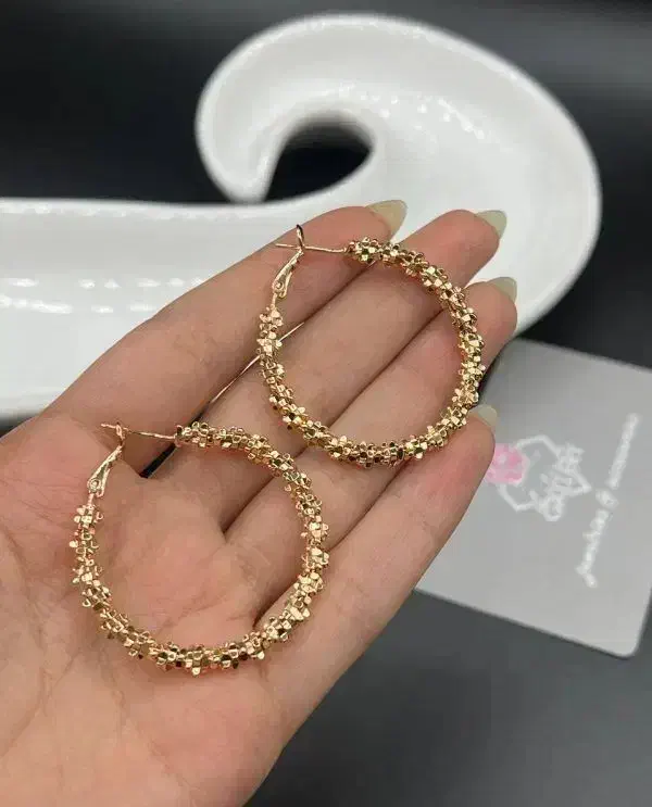 گوشواره حلقه ای خاویاری بزرگ|بدلیجات|اصفهان, کردآباد|دیوار