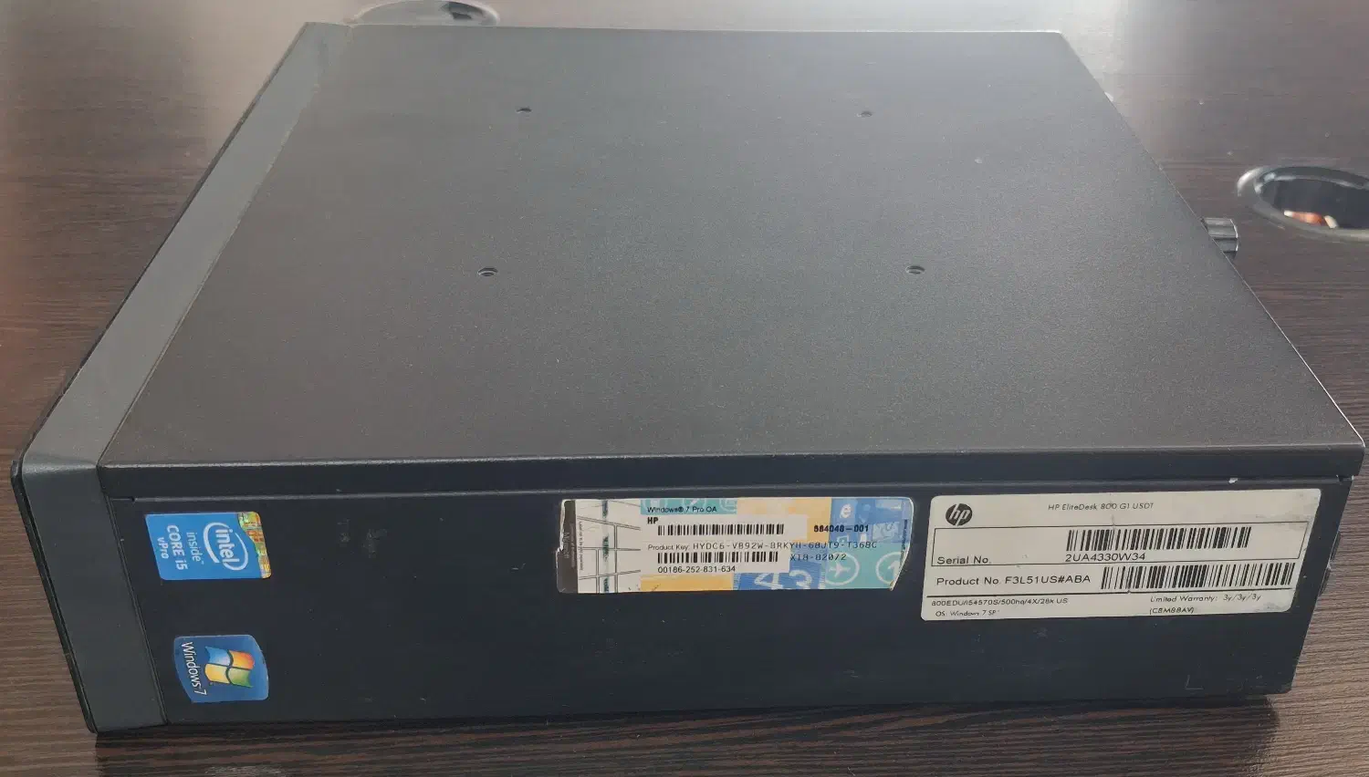 کامپیوتر مینی کیس HP-Intel i5 در حد نو|رایانه رومیزی|محمدشهر, همایون ویلا|دیوار