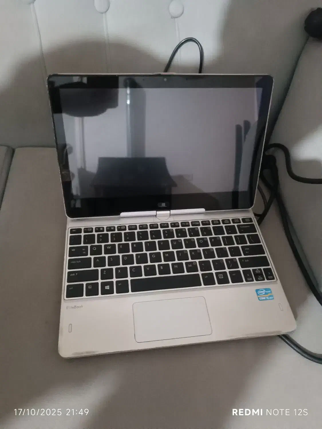 لپتاب 10 اینچی HP لمسی COREi5|رایانه همراه|رشت, توشیبا|دیوار