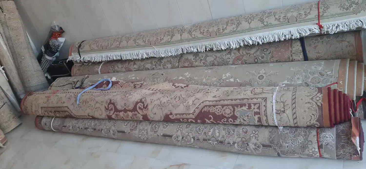 فروش انواع فرش در حد نو|فرش|اسفراین, |دیوار