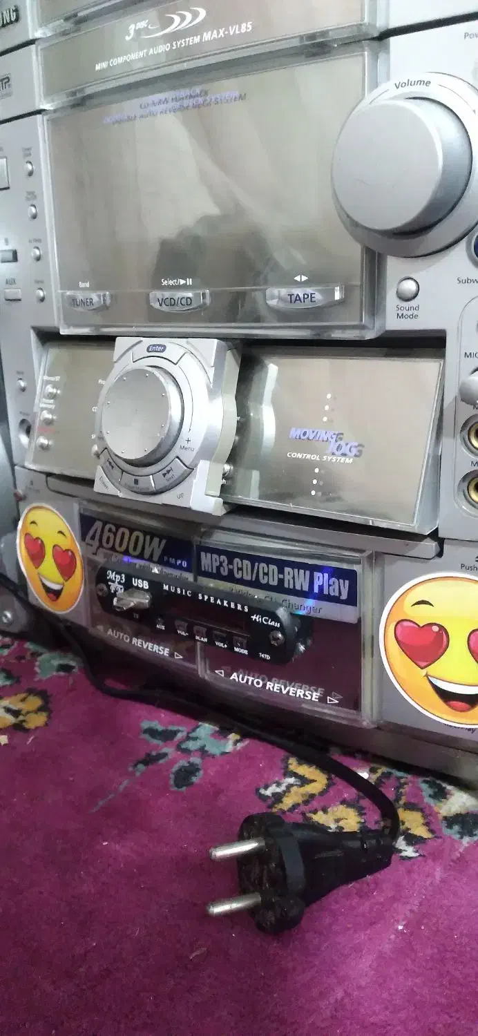 ظبط سی دی فلشخود 4600وات|سیستم صوتی خانگی|لنگرود, |دیوار