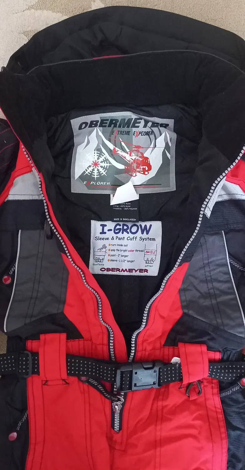 لباس سرهمی اسکی|کفش و لباس بچه|تهران, سازمان آب|دیوار