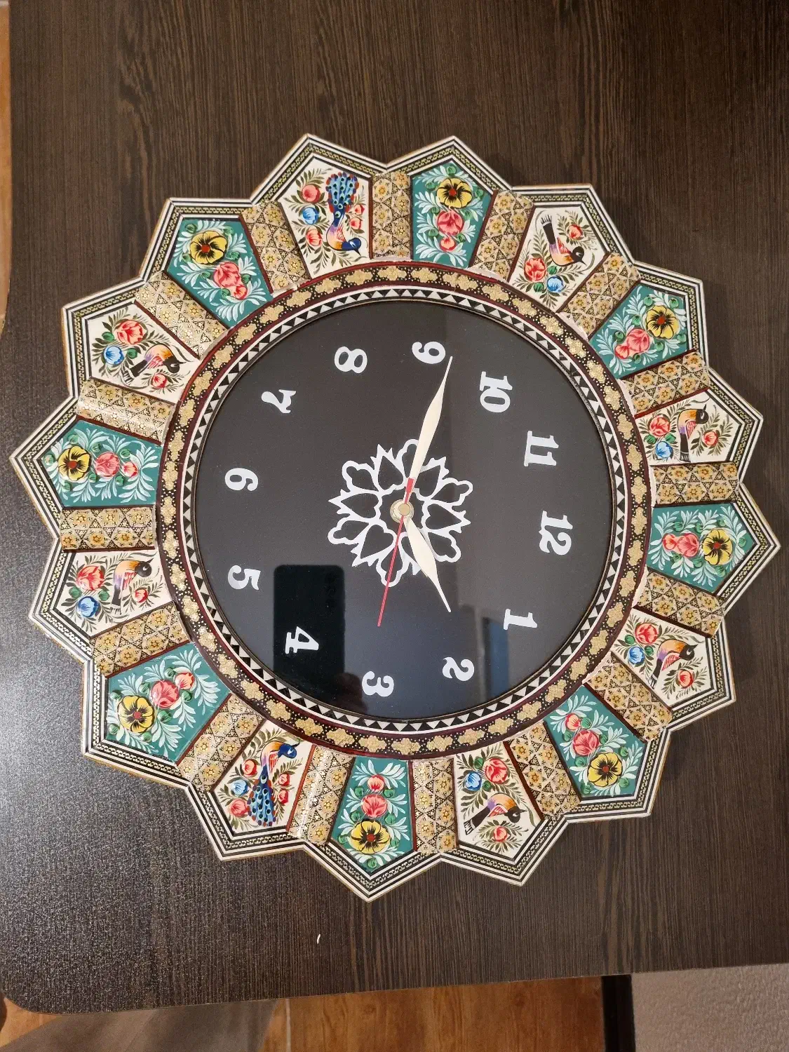 ساعت دیواری تزیینی قطر 42cm|ساعت دیواری و تزئینی|شاهین‌شهر, ۹ دی|دیوار