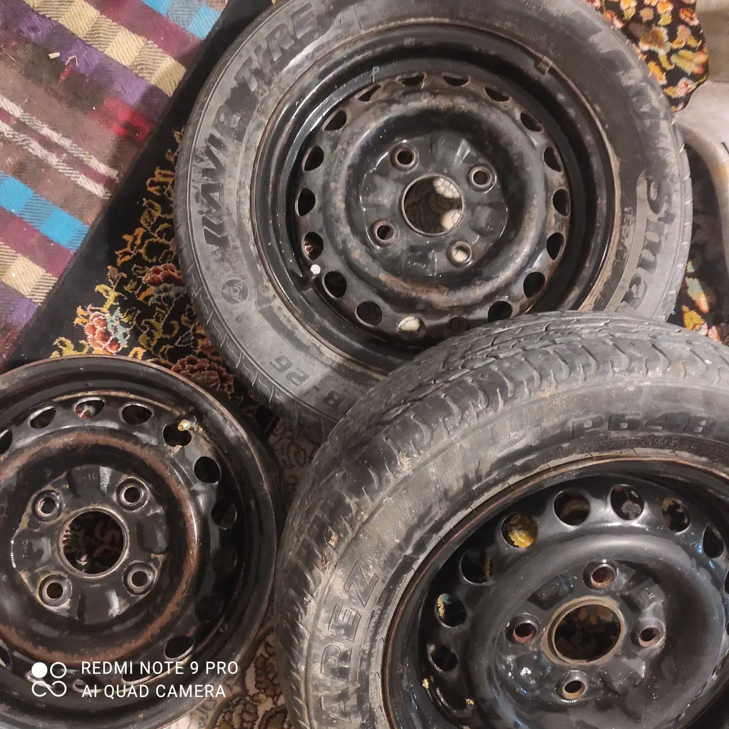 سه حلقه رینگ پراید|قطعات یدکی و لوازم جانبی|زابل, |دیوار