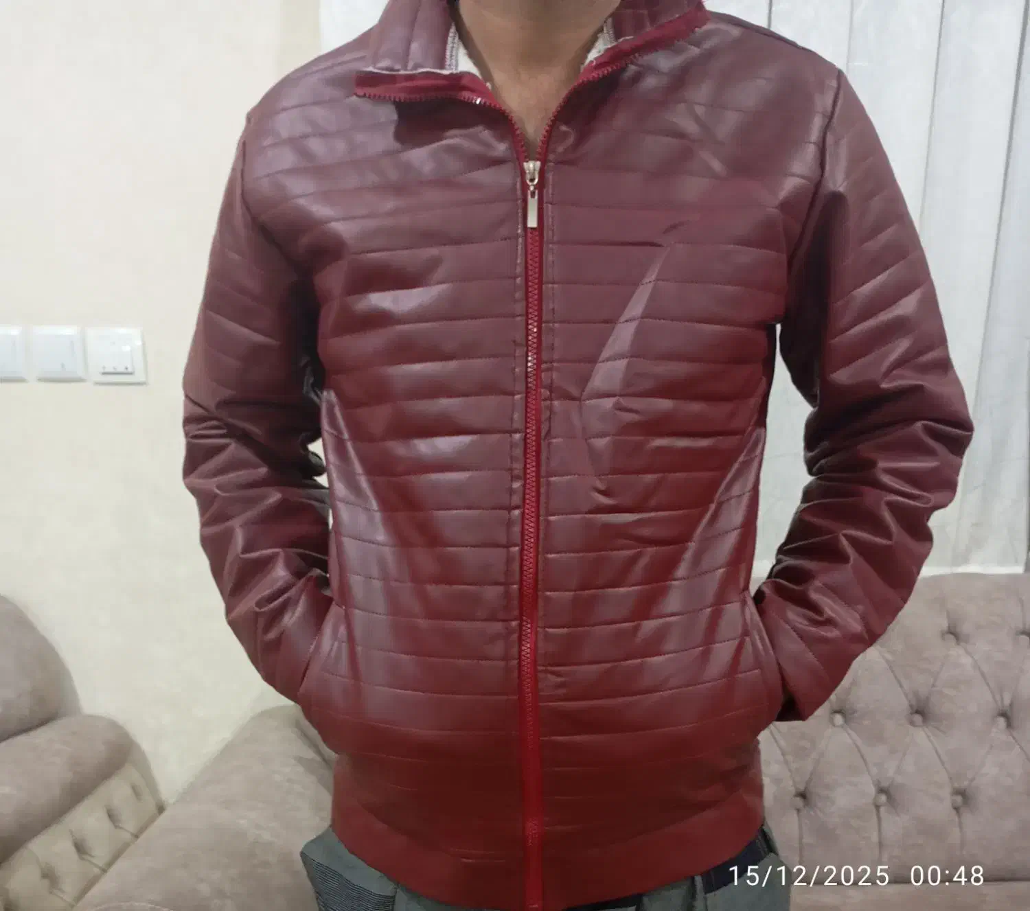 کاپشن مردانه چرم|لباس|زاهدان, |دیوار