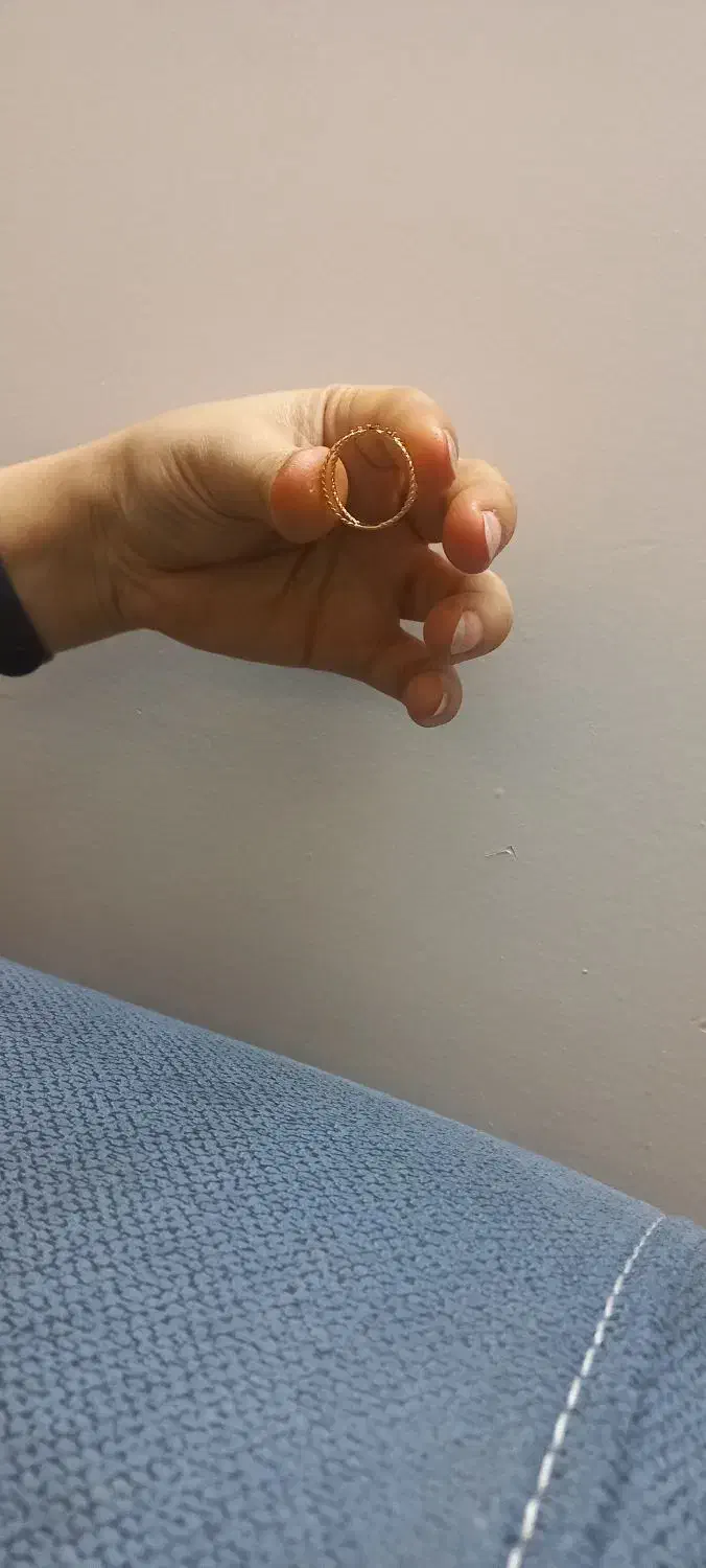 انگشتر مینیمال طلا|جواهرات|قم, الوندیه و گذر صادق|دیوار