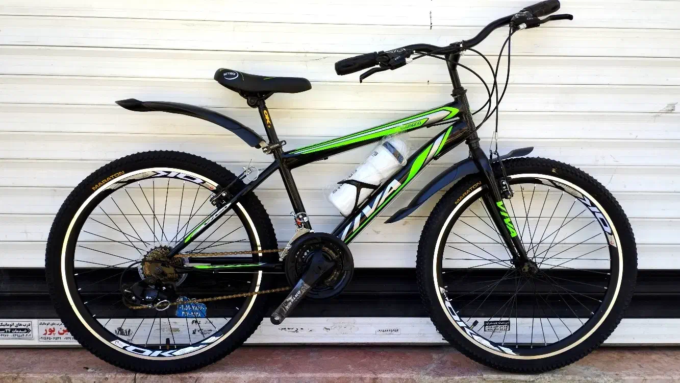 دوچرخه سایز 24 طوقه آلمینیوم دنده دار|دوچرخه، اسکیت، اسکوتر|مشهد, شهید معقول|دیوار