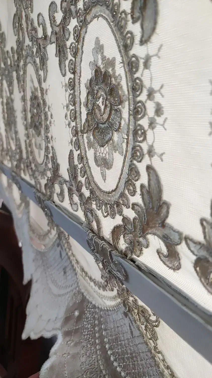 پرده دو مکانیزم خامه دوزی|پرده، رانر، رومیزی|تهران, ابوذر|دیوار