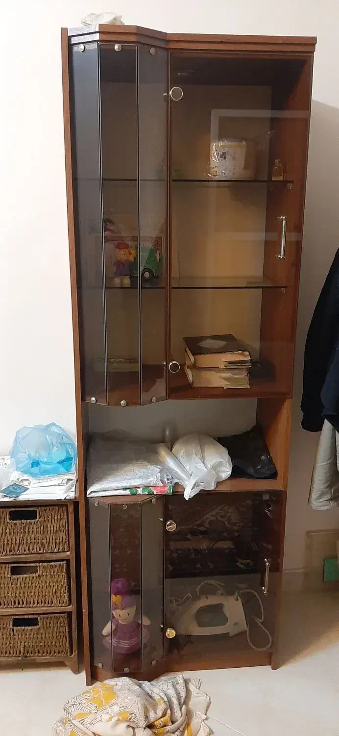 ویترین چوبی|بوفه، ویترین، کنسول|مشهد, کلاهدوز|دیوار