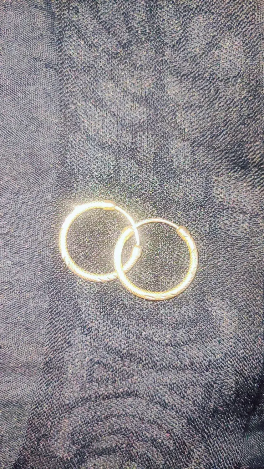 گوشواره حلقه ای فاکتور دارد|جواهرات|دهدشت, |دیوار