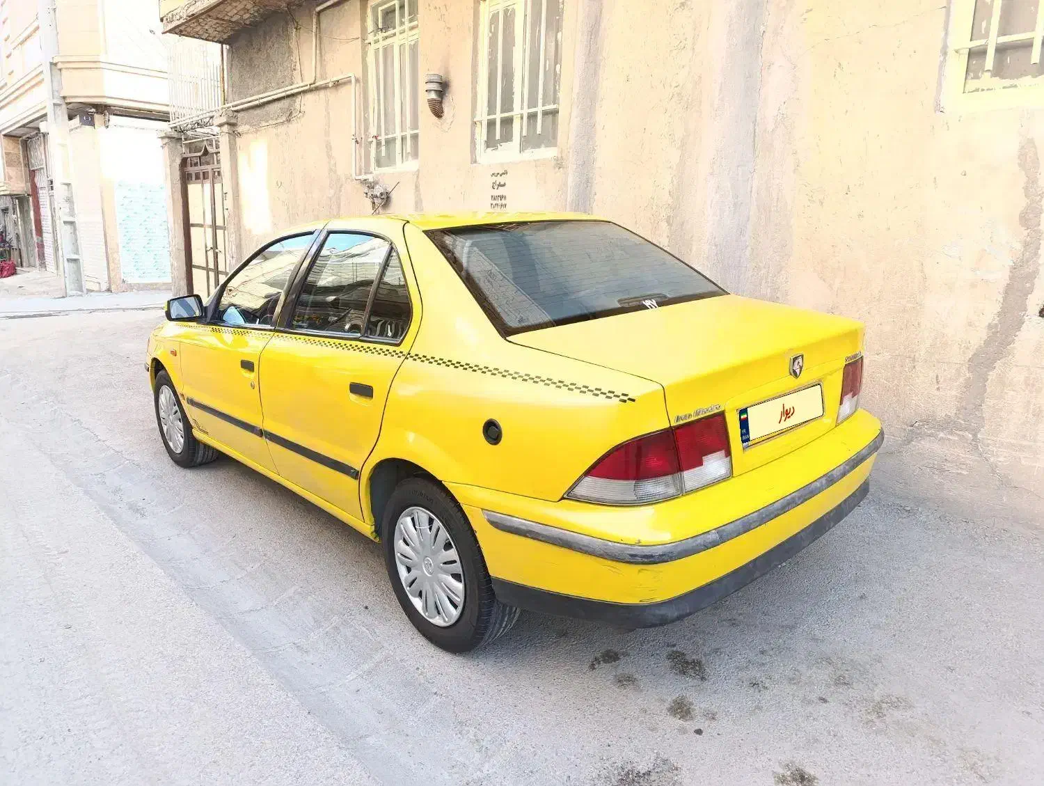 تاکسی سمند ۸۸ گردشی|خودرو سواری و وانت|کرمانشاه, |دیوار