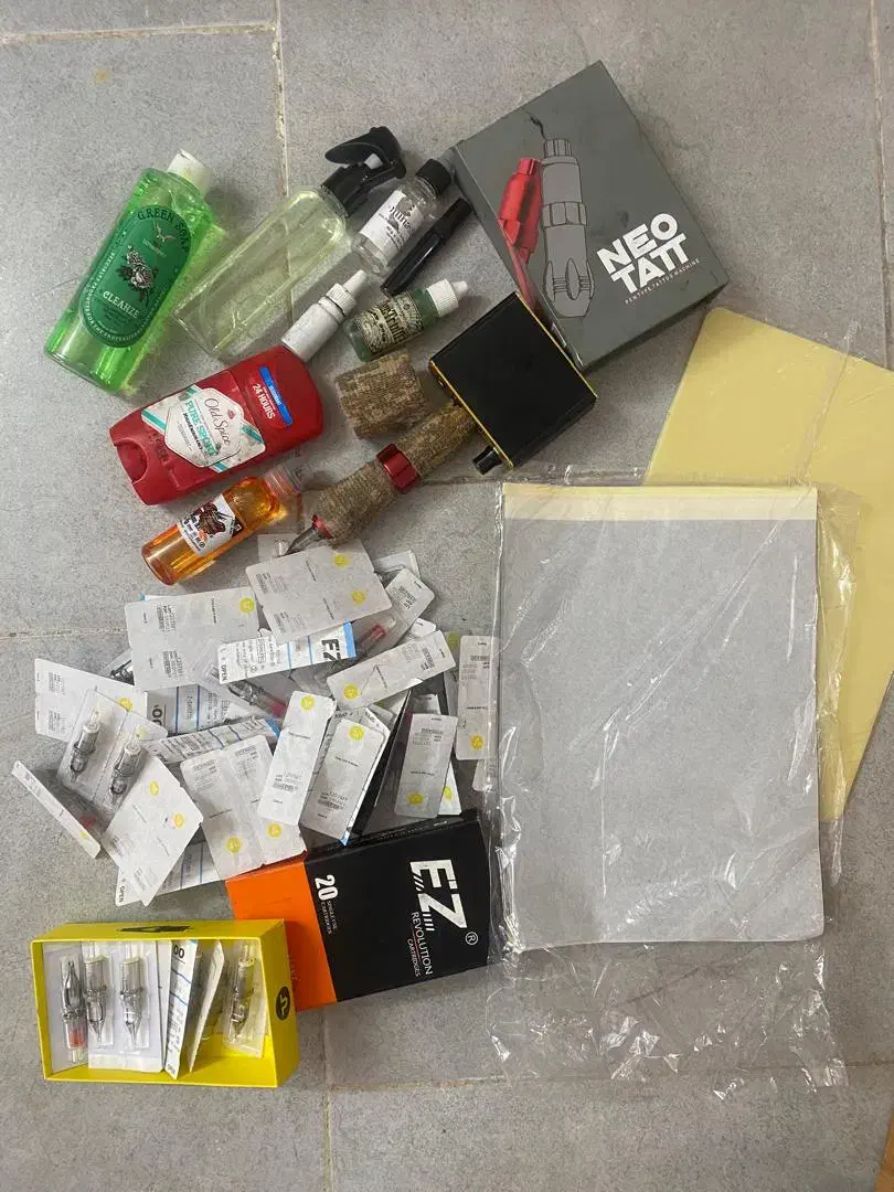 دستگاه تتوباتمام تجهیزات،دستگاه سنگ برا رزین کاری|آرایشگاه و سالنهای زیبایی|محمدیه-قزوین, |دیوار