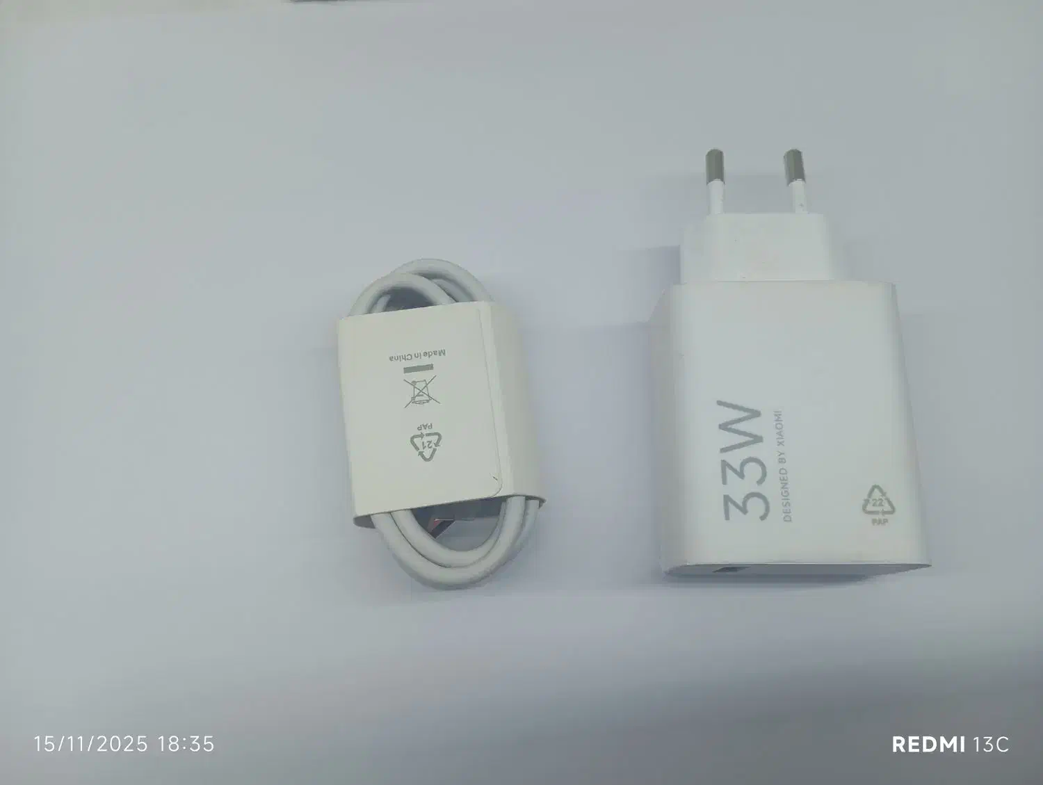 شارژر سر کارتنی اصلی 33W|لوازم جانبی موبایل و تبلت|قم, شهرک فاطمیه|دیوار