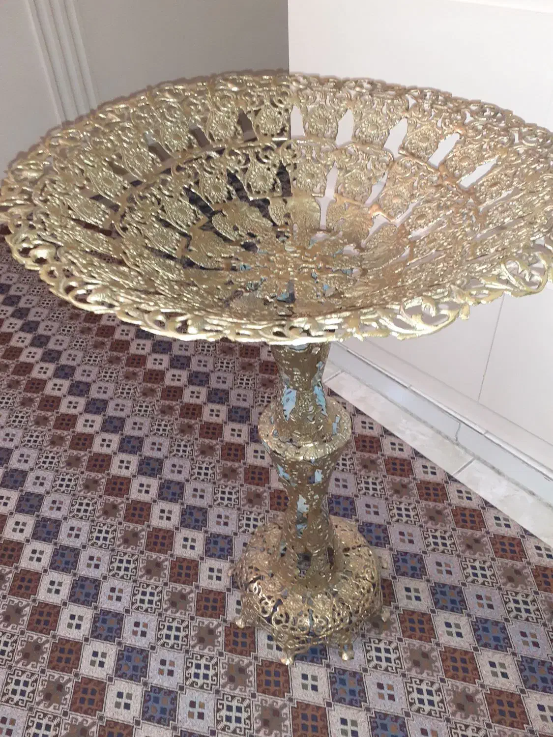 جامیوه ای برنج|ظروف سرو و پذیرایی|بروجرد, |دیوار