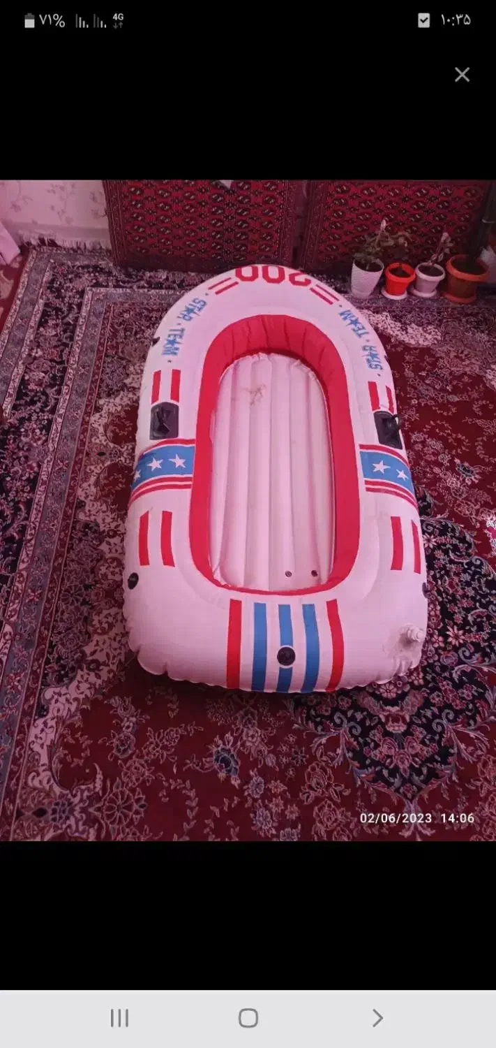 قایق بادی استانه|غواصی و ورزش‌های آبی|شازند, |دیوار