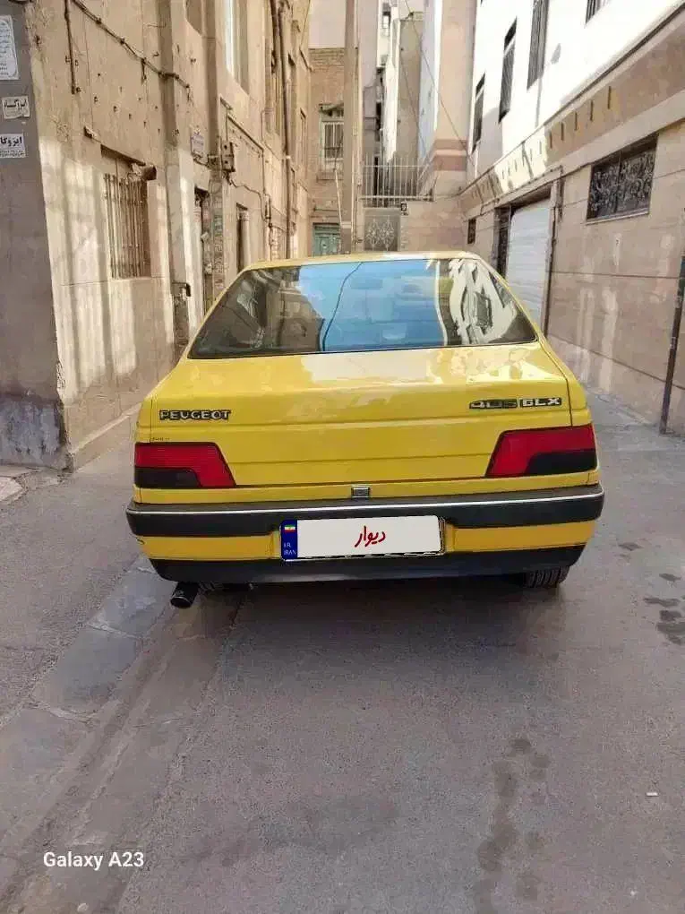 تاکسی گردشی پژو ۴۰۵ مدل ۹۰ بسیار سالم|خودرو سواری و وانت|تهران, گمرک|دیوار