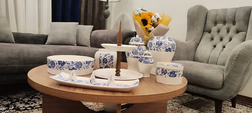 میوه خوری شکلاتخوری شیرینی خوری|ظروف سرو و پذیرایی|رشت, چله خانه|دیوار