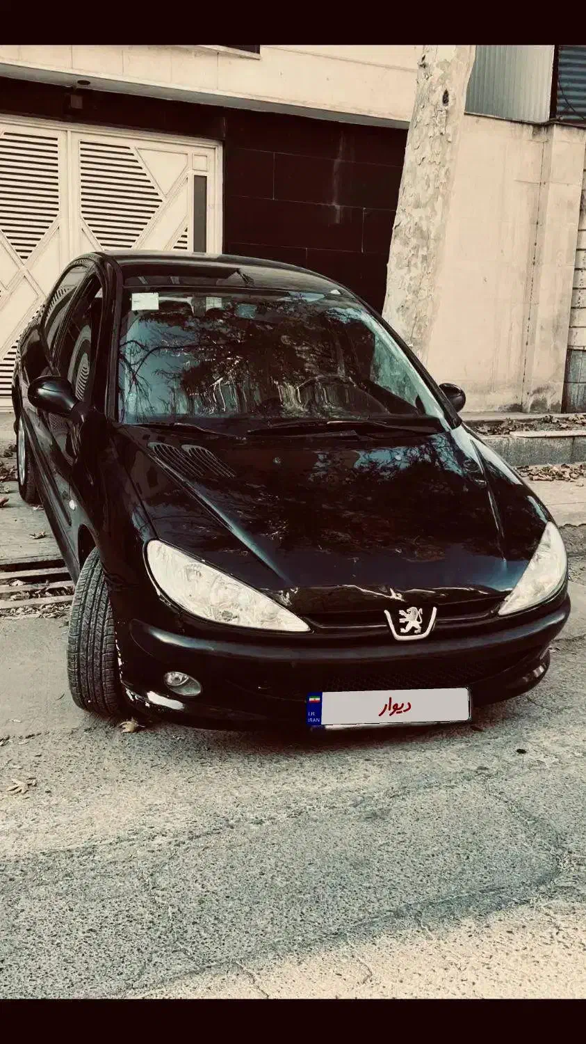 ۲۰۶ تیپ ۵ مدل ۹۴ مشکی|خودرو سواری و وانت|نیشابور, شهرک بهداری|دیوار