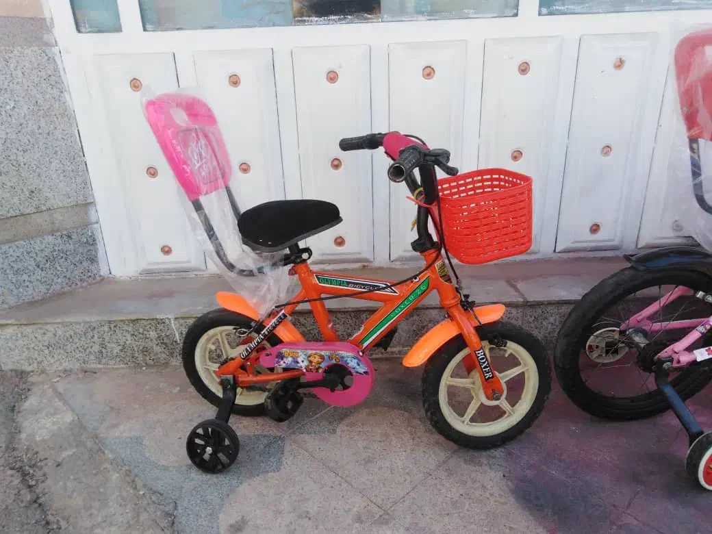 دوچرخه۲۰صورتی وآبی رنگ دنده ای ۱۶و۱۲دخترونه پسرونه|دوچرخه، اسکیت، اسکوتر|بندر ماهشهر, |دیوار