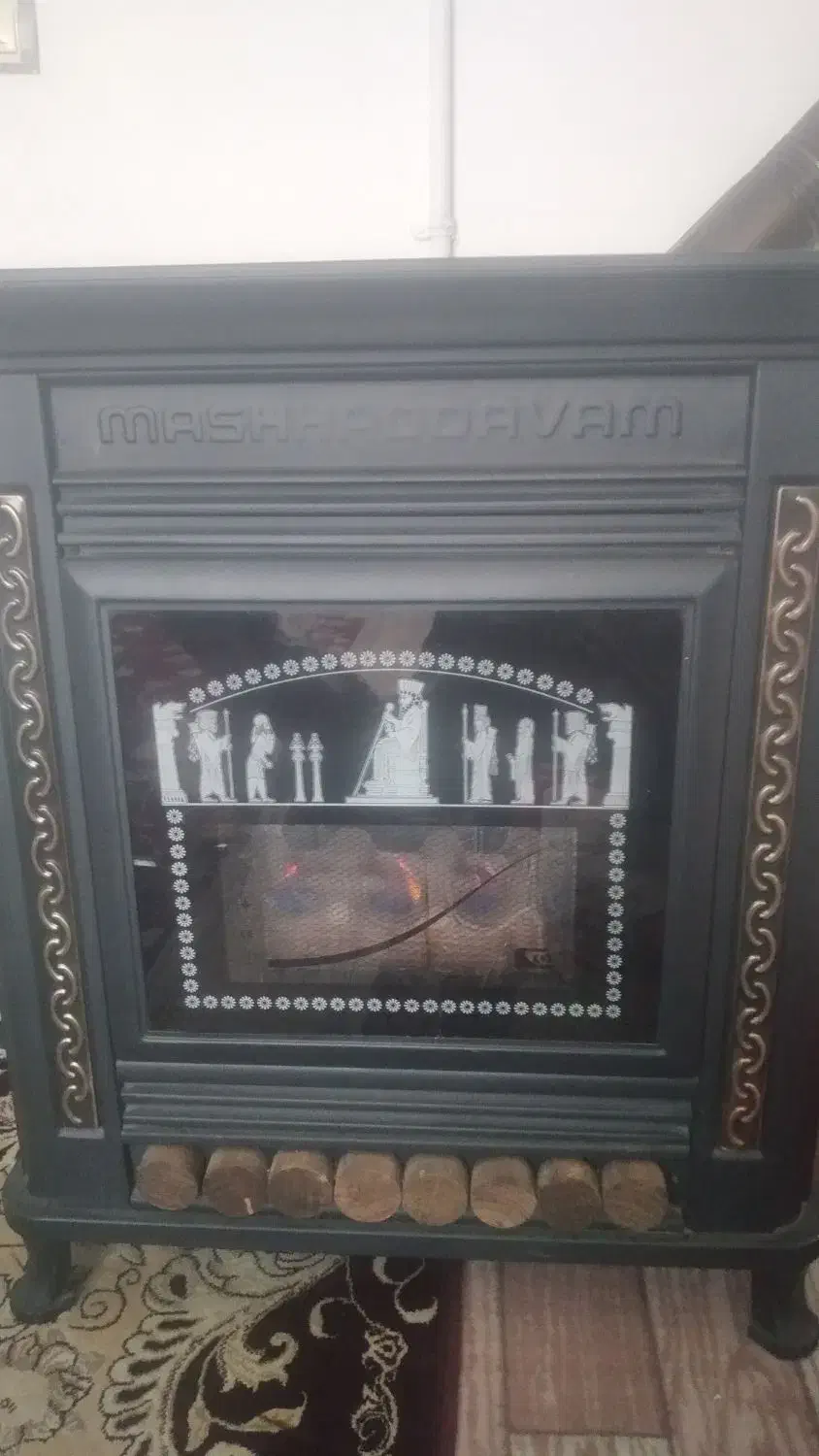 بخاری شومینه درحدنوکلا۲۰روزکارکرده|بخاری، هیتر، شومینه|چناران, |دیوار