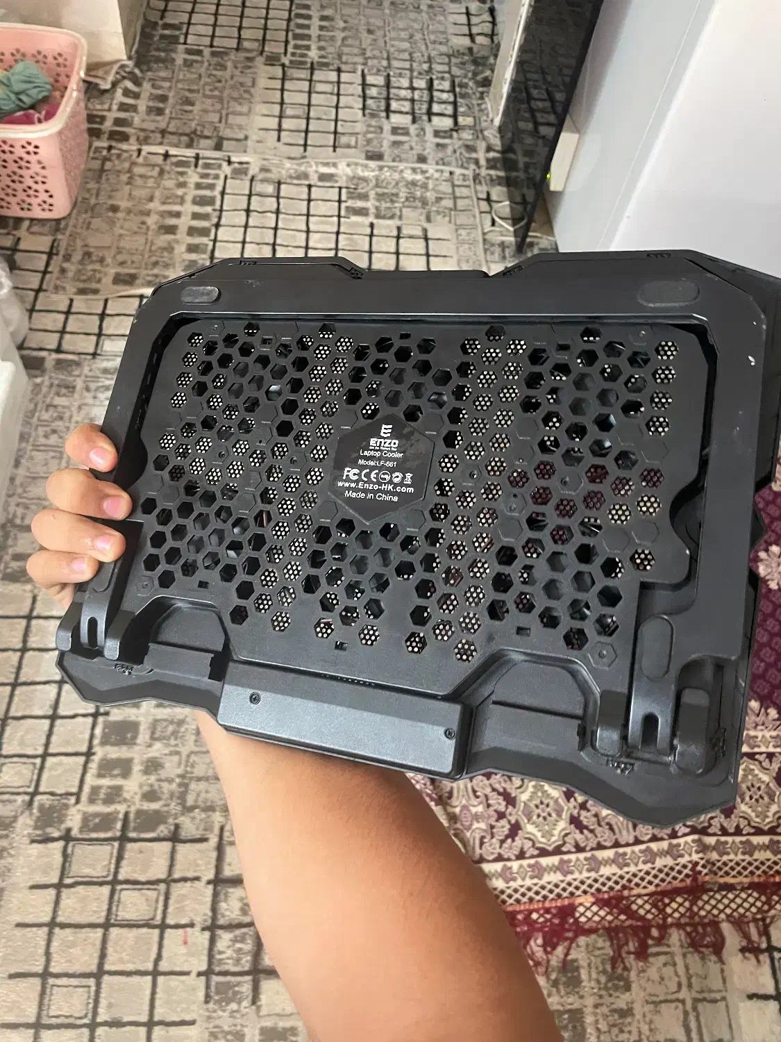 فن خنک کننده لب تاپ|قطعات و لوازم جانبی رایانه|کاشان, باغچه فیض|دیوار